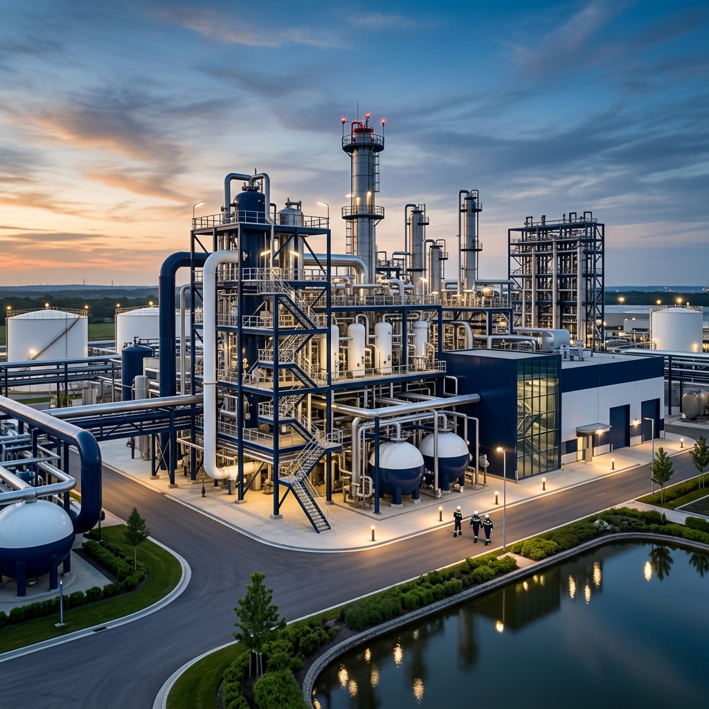 Industrial Chemical Plant